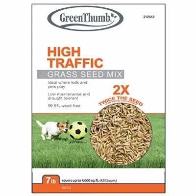 High traffic 2024 grass seed