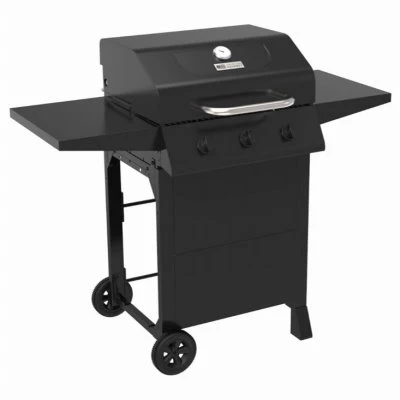 Char Broil American Gourmet Gas Grill Cart 3 Burners Meadors