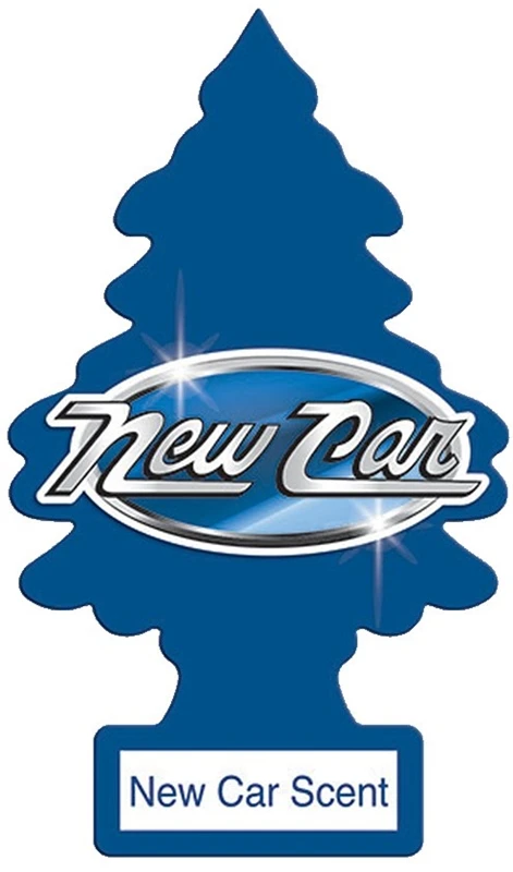 NEW CAR SCENT 3PK LITTLE TREE
