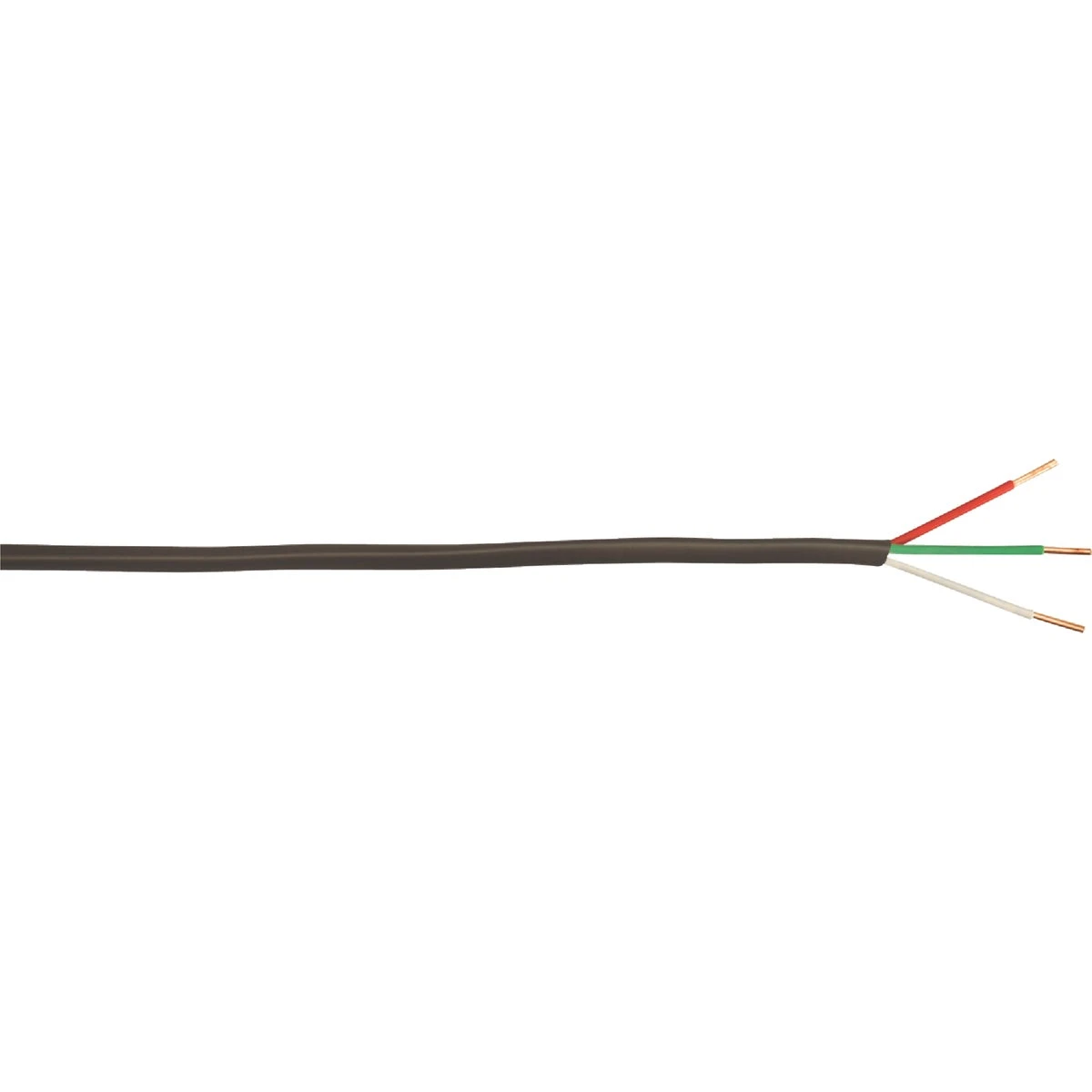 Thermostat Wire, 18/3, Brown Vinyl, 500 Ft.