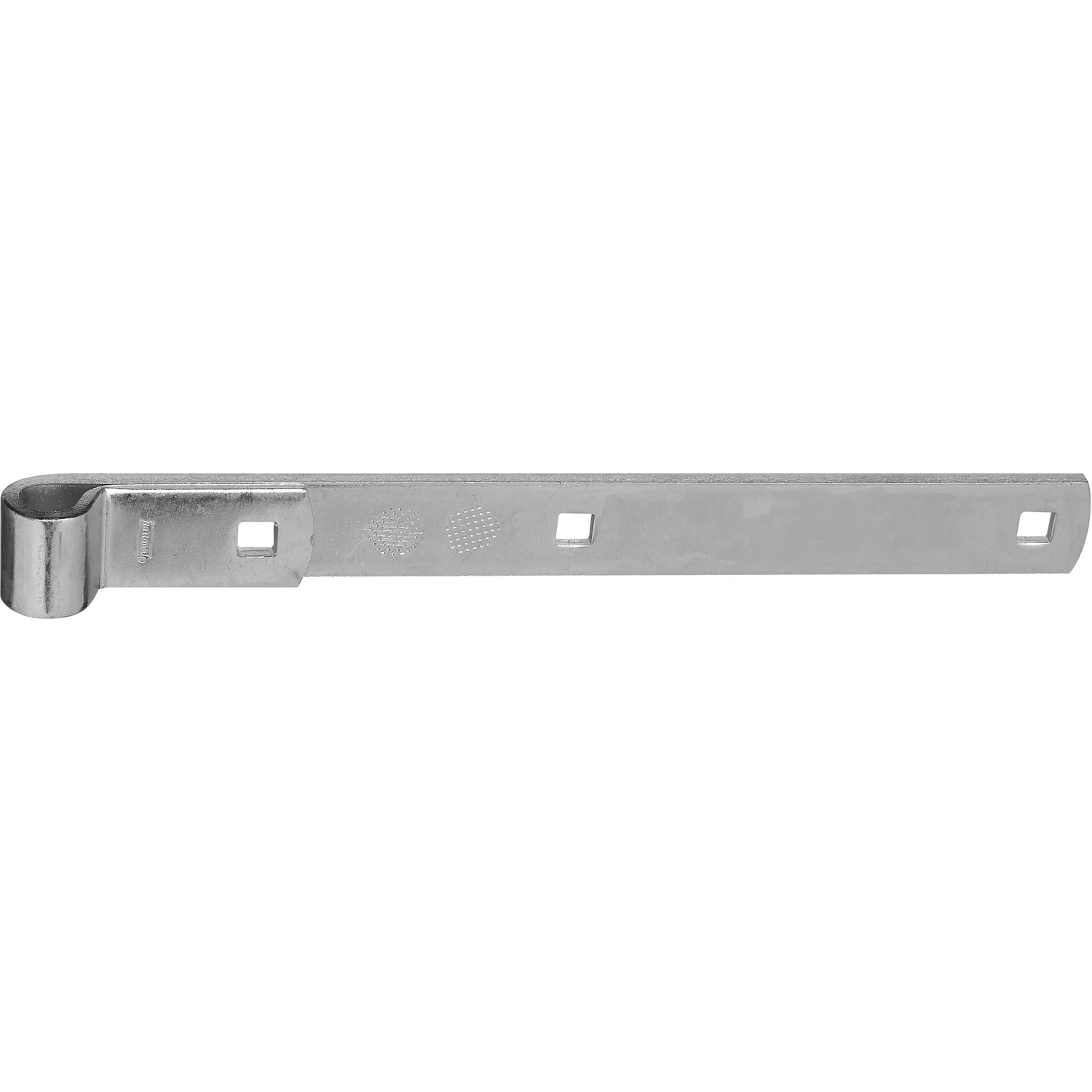 Strap/Gate Hinge, Zinc, 12 In.