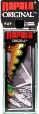 Fishing Lure, Gold, Floating, 05