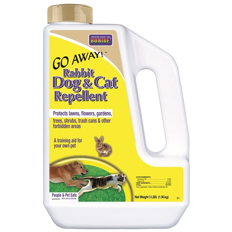 Go Away Rabbit, Dog, & Cat Repellent Granules, 3 Lbs. Ready-to-Use