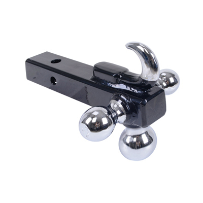 Tri-Ball Mount with Hook, 1-7/8 Inch, 2 Inch, and 2-5/16 Inch Sizes