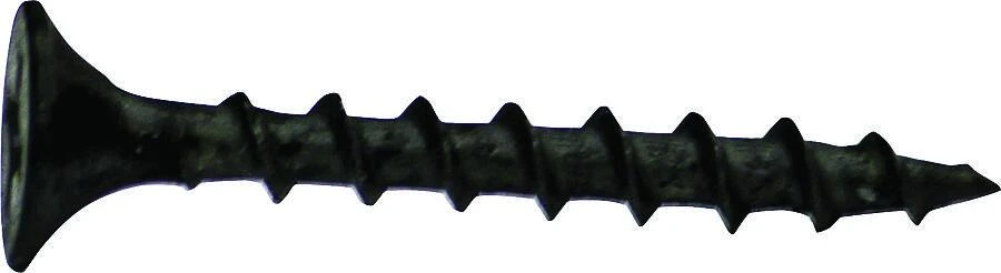 No. 6 X 1-1/4 In. Phillips Bugle Head Black Phosphate Drywall Screws 1 Lb
