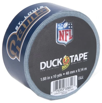 Duck 240557 1.88 in. x 10 Yard St. Louis Rams NFL Licensed Duck Tape