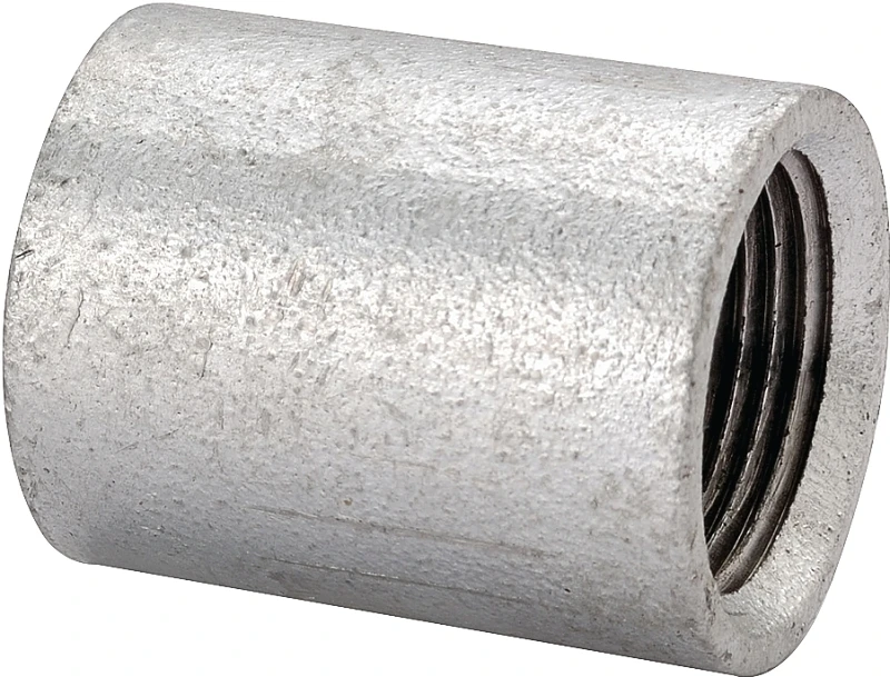2 Inch Galvanized Merchant Coupling, Model Ppgsc-50, Threaded Connection