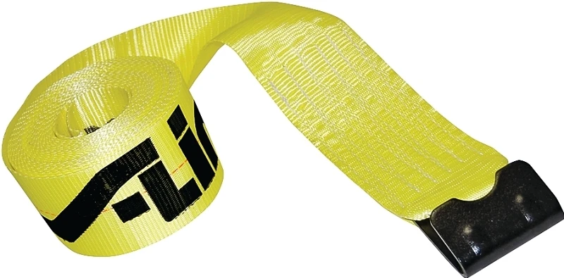 41660-10-30 Heavy-duty Winch Strap With Flat Hook, 3 In W X 30 Ft L, 5400 Lb