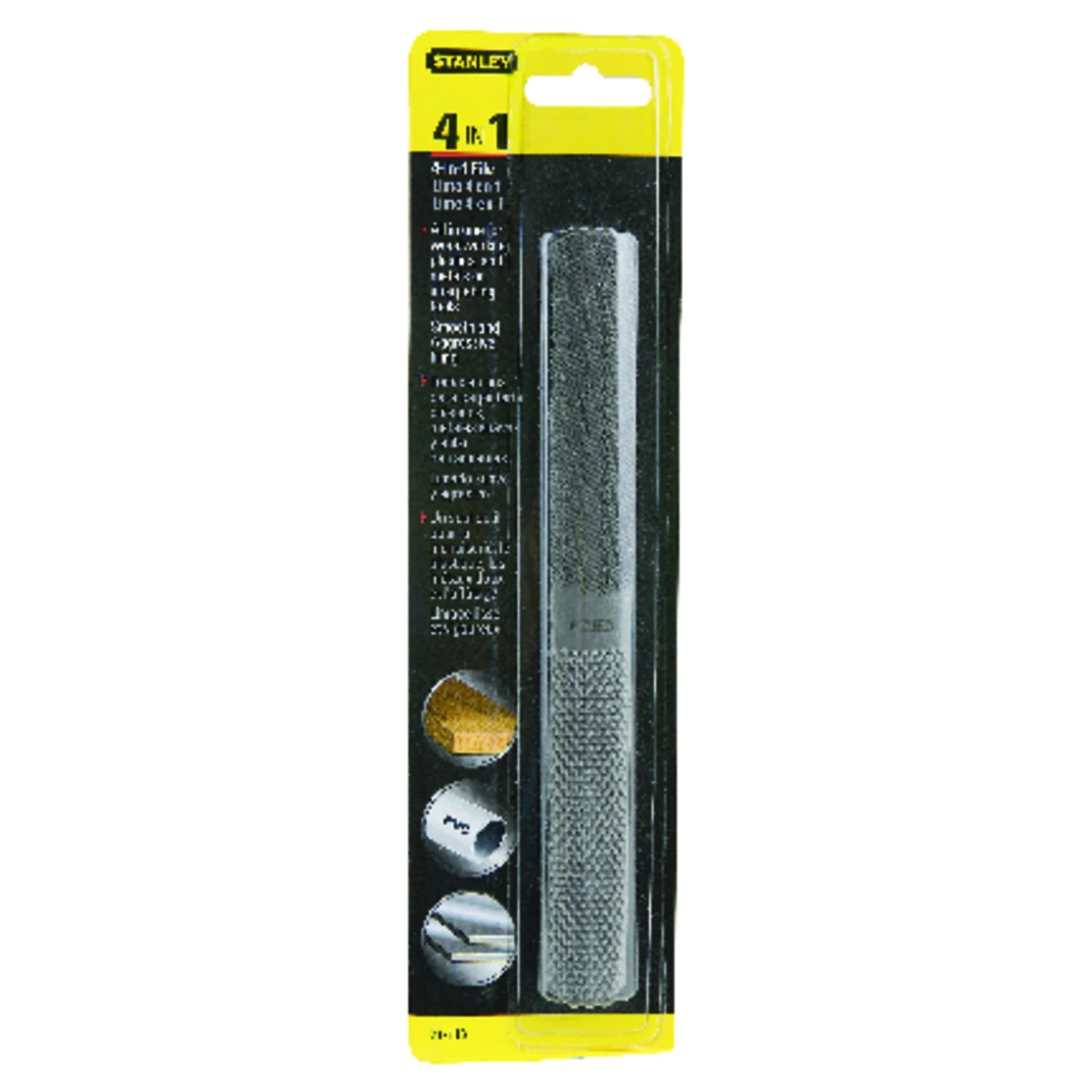 8 Inch Steel Double Cut 4-in-1 Hand Rasp And File Model 21-113
