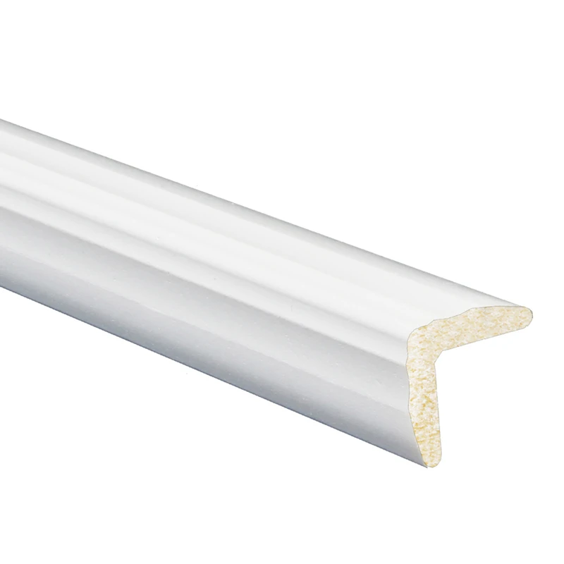 15/16 In. W X 15/16 In. H X 8 Ft. L Crystal White Outside Corner Molding