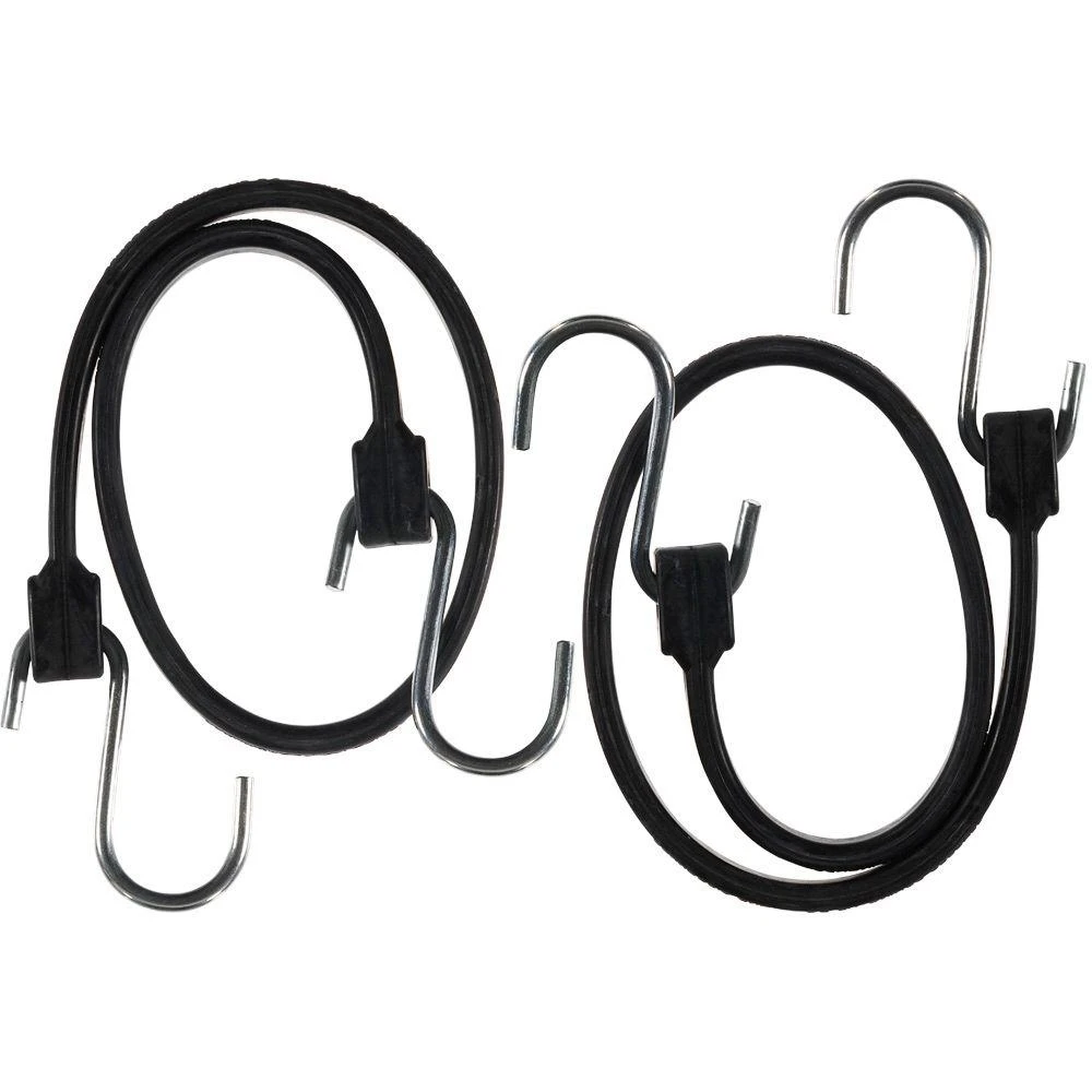 24 In. Epdm Rubber Strap (2-pack), Model 06225, Black