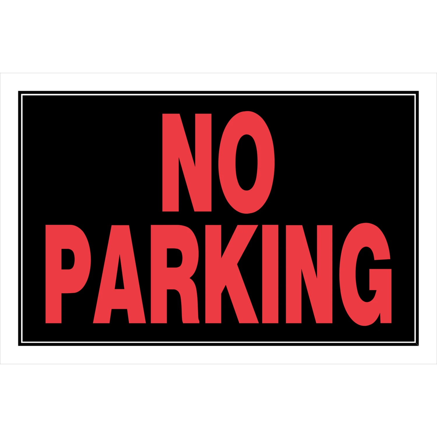 Hillman 8-in x 12-in Parking Sign
