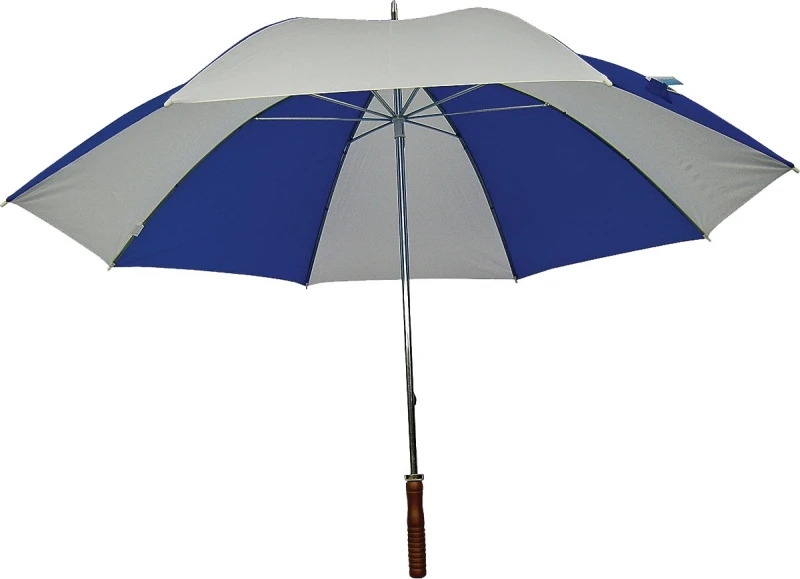 Golf Umbrella 29 Inch Royal/white Manual Opening Tf-06