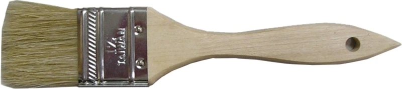 1.5 Inch Natural Bristle Chip Brush With Wood Handle - Model 150015