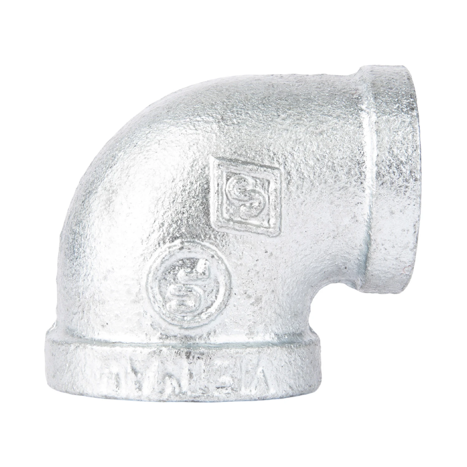 1 In. Fip X 3/4 In. D Fip Galvanized Malleable Iron 90 Degree Reducing Elbow