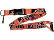 Philadelphia Flyers Deluxe Breakaway Lanyard - Nhl Logo - Orange