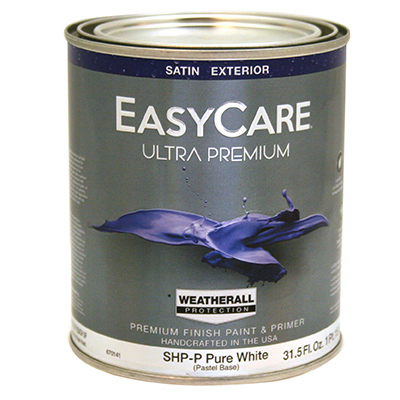 1-Qt. Satin Pastel Base Latex Exterior Paint