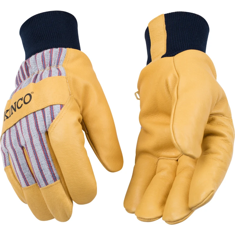 Kinco 1927KW Heatkeep Pigskin Leather Palm Gloves, Men's XL Kinco 1927KW Heatkeep Pigskin Leather Palm Gloves, Men's XL