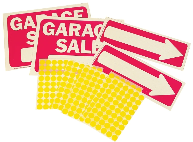 Garage Sale Sign Kit