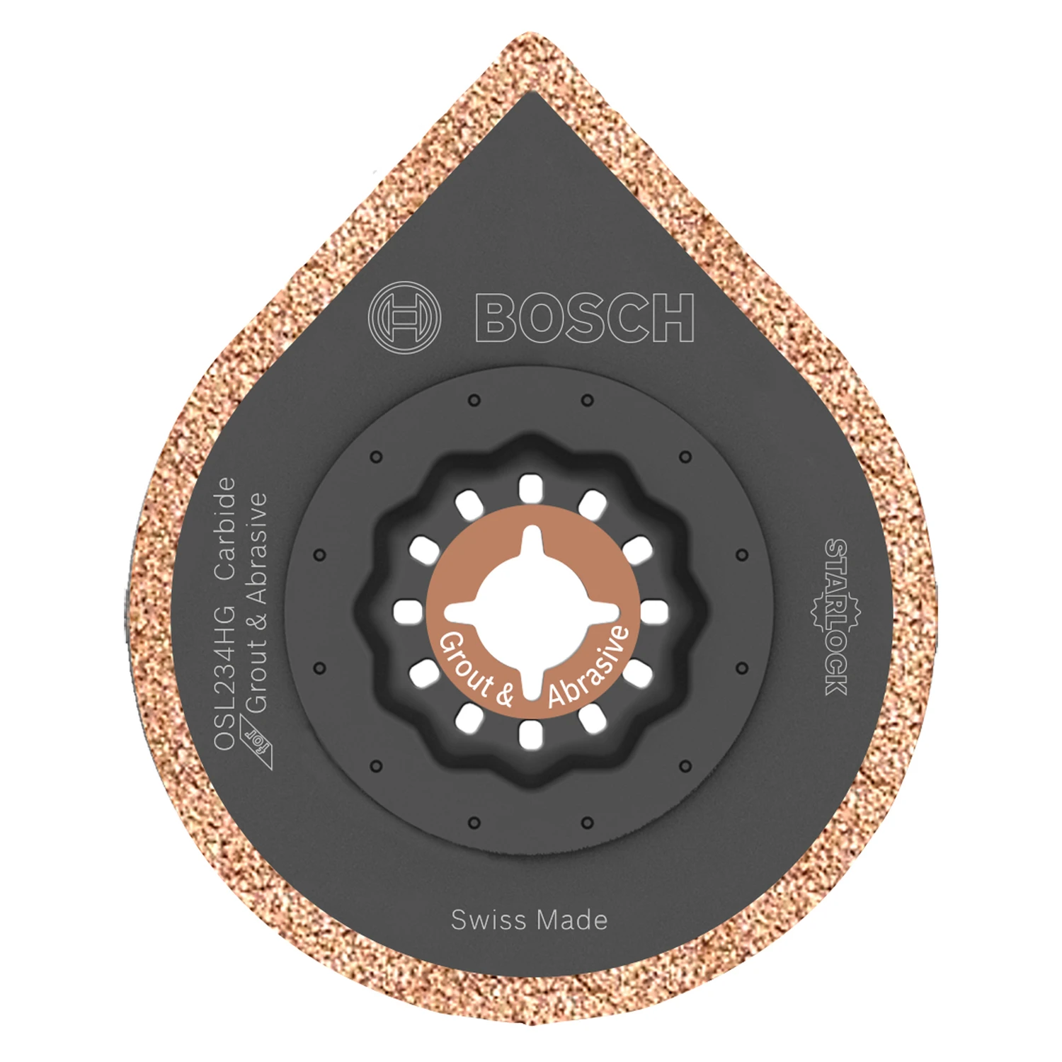 Bosch Starlock OSL234HG Oscillating Blade, 2-3/4 in, Carbide