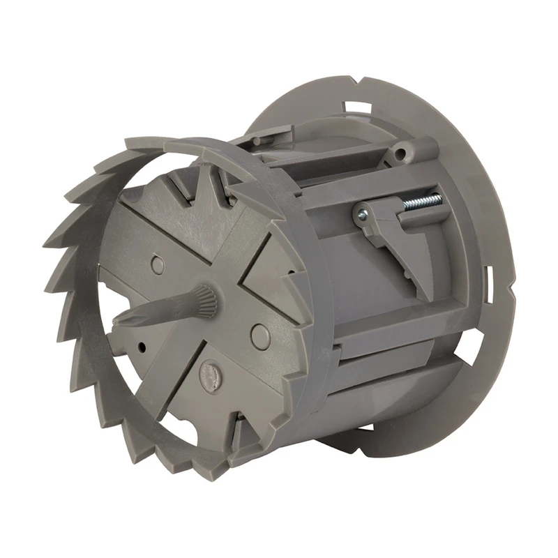 Shark Tooth Smart Fixture Box with Hole Saw