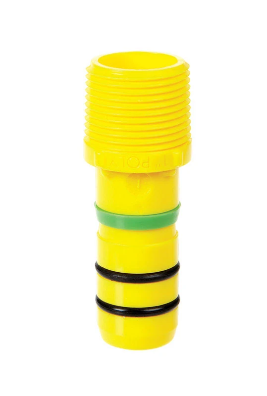 Blazing Products 1 in. Dia. x 1 in. L Irrigation Adapter