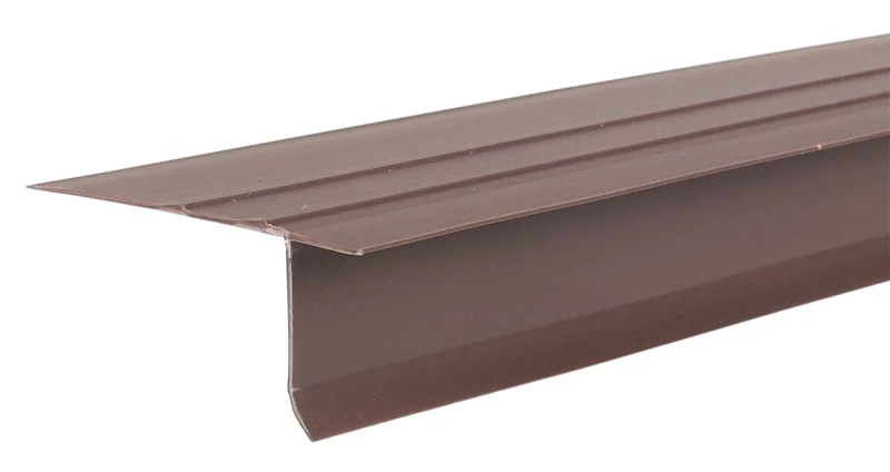 Drip Edge, Brown Vinyl, 10 Ft.