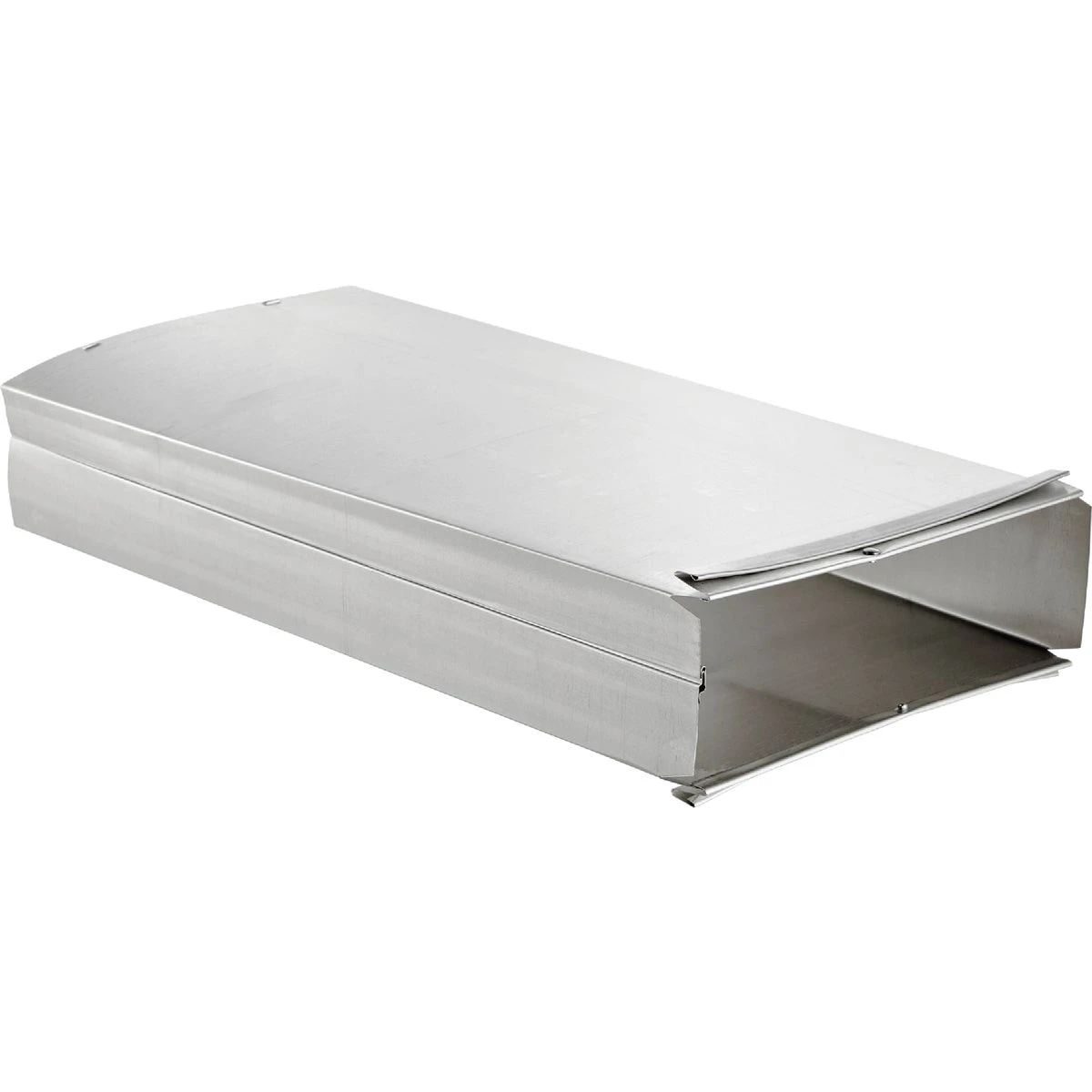 Range Hood Duct, Galvanized, 24 In., 1-Pc.