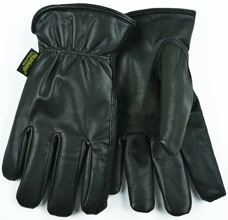 Men's Goatskin Leather Gloves, Large