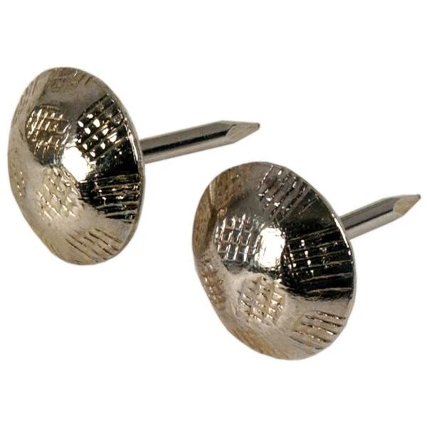 Furniture Nails Nickel Finish (25Pk) Hillman Nails 532458 008236123777