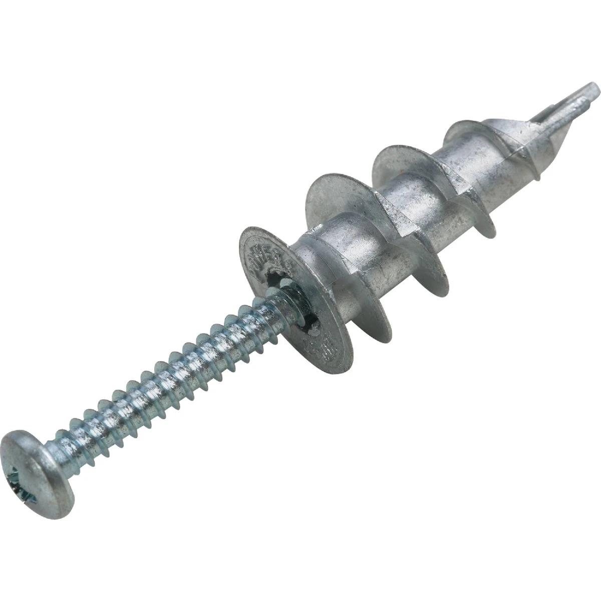 EZ Wall Anchor, Zinc, #8 x 1-1/4-In., 10-Pk.