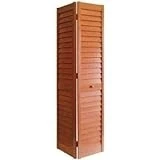 24x80 Oak Composite Bifold Door - Model 7302480800