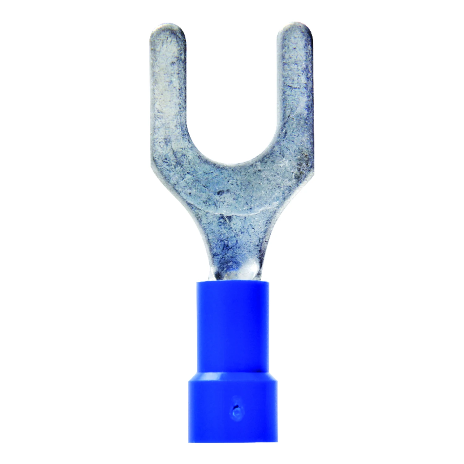 16-14 Ga. Insulated Wire Terminal Spade Blue 5 Pk, 1/4 In Stud Size