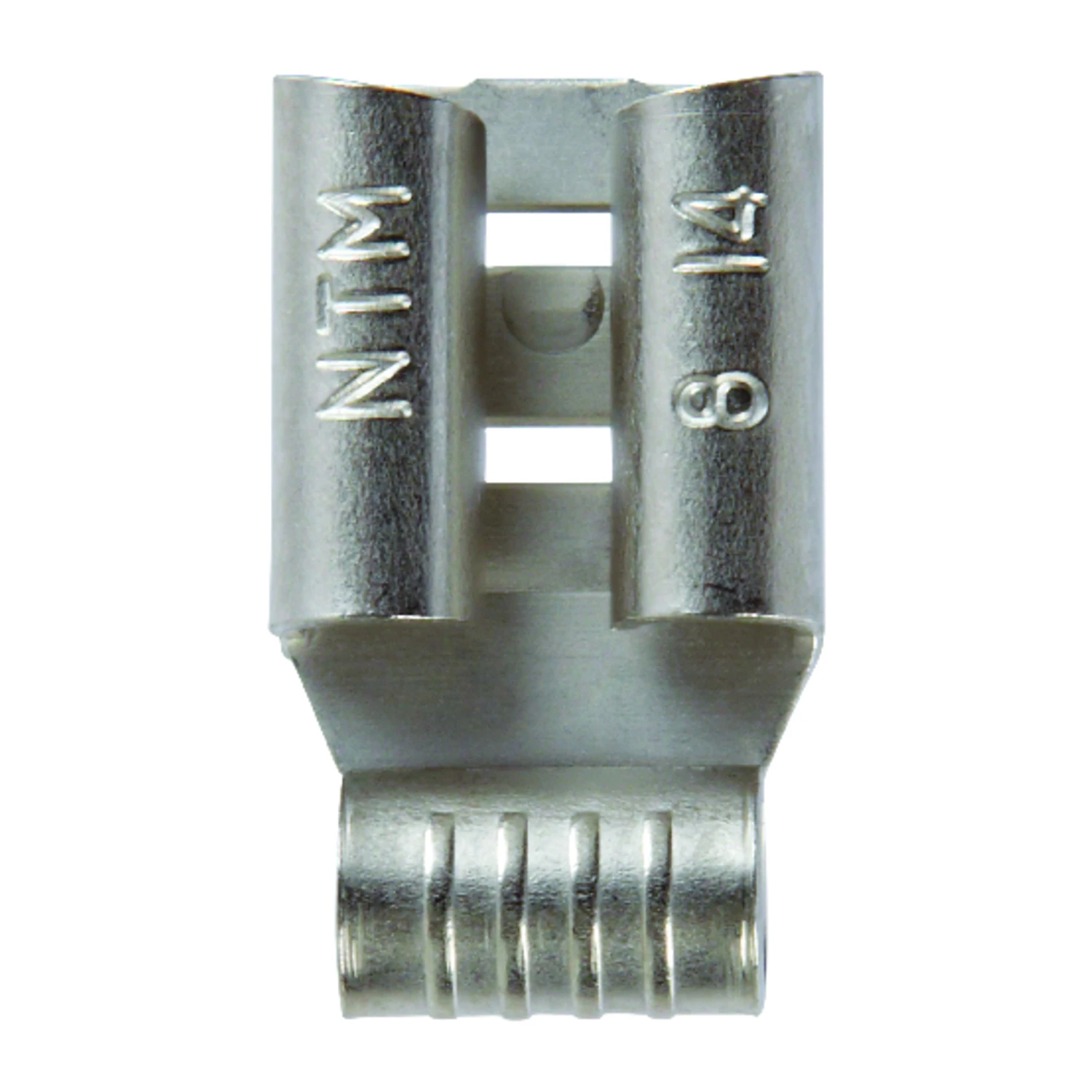 16-14 Ga. Insulated Wire Terminal Disconnect Silver 5 Pk, 0.250 In Tab Size