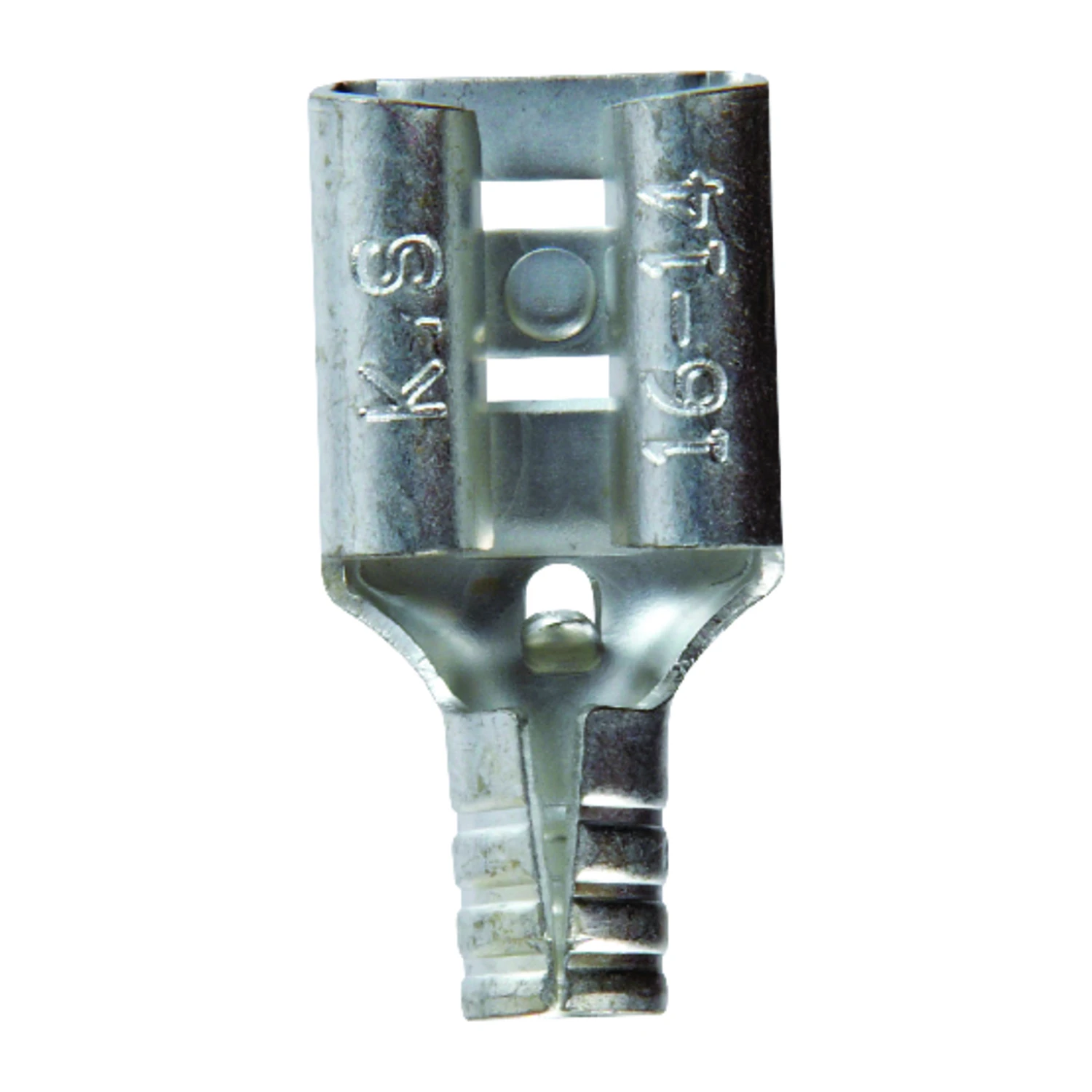 16-14 Ga. Uninsulated Wire Female Disconnect Terminal 5 Pk, .250 In Tab Size