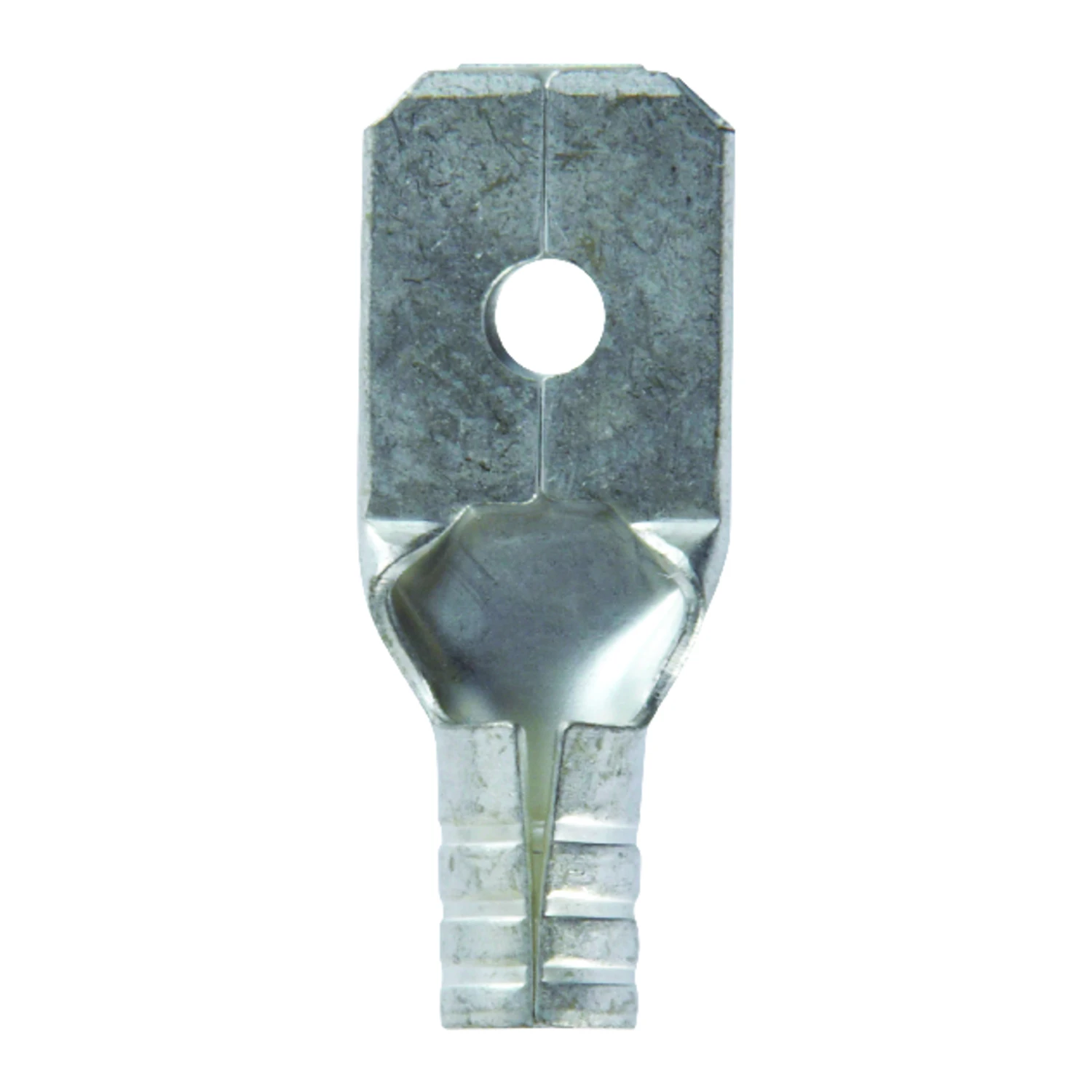 16-14 Ga. Uninsulated Wire Male Disconnect Terminals, Silver, 5 Pk, Model 60874