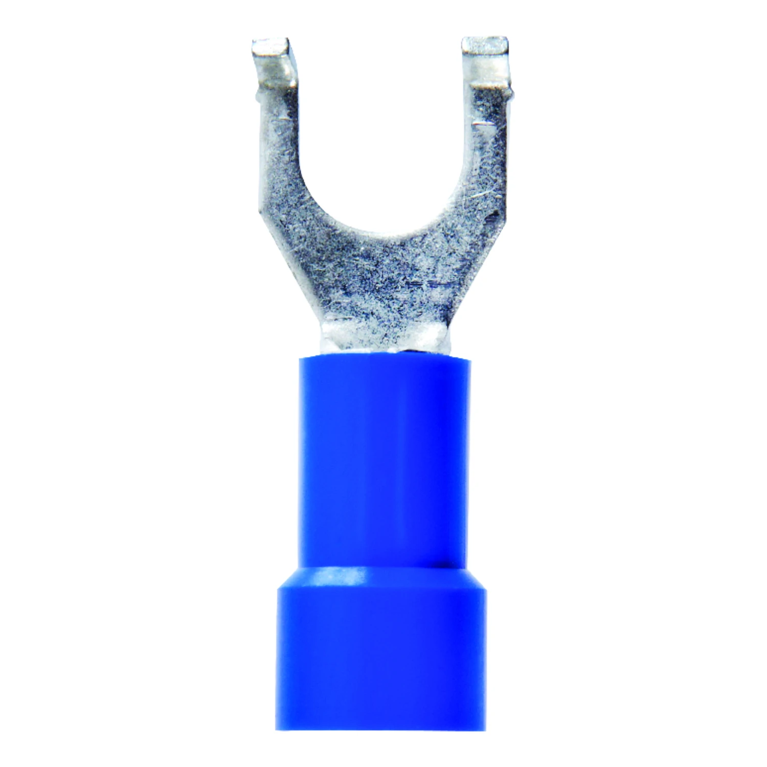 16-14 Ga. Insulated Wire Terminal Flange Blue Vinyl 5 Pk, #10 Stud