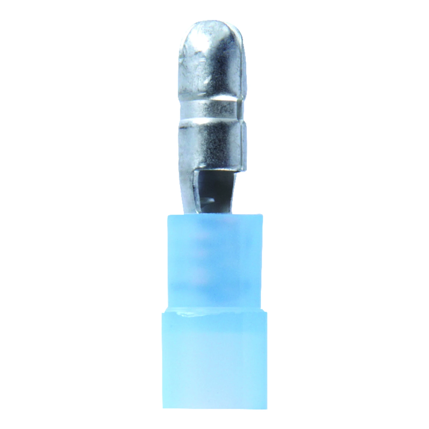 16-14 Ga. Insulated Wire Male Bullet Blue 5 Pk, .157 In Tab Size, 600v