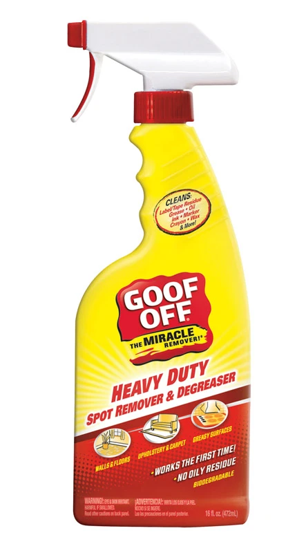 Goof Off 16 Oz. Heavy Duty All Purpose Spot Remover & Degreaser