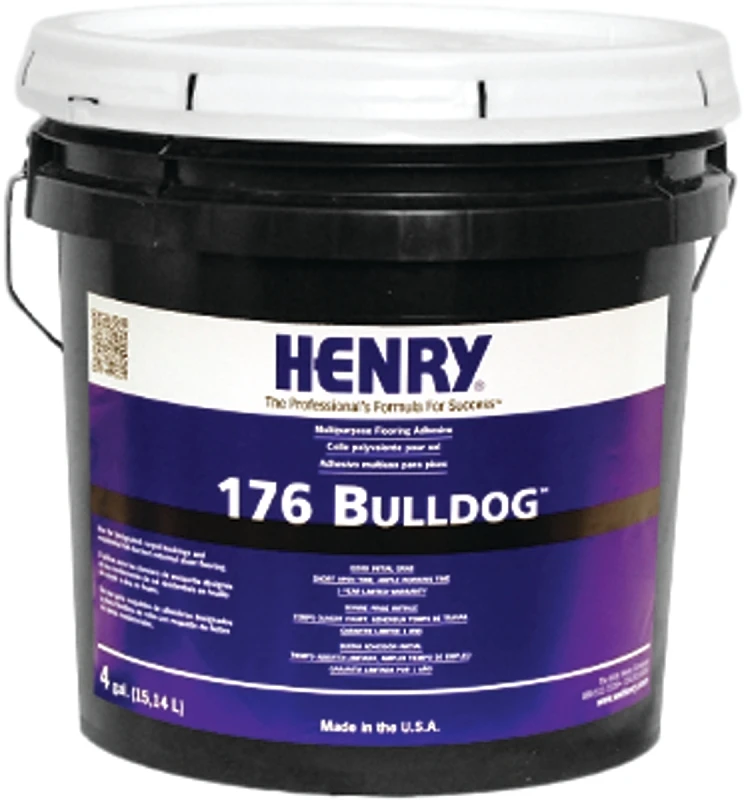 176 Multi-Purpose Flooring Adhesive, 4-Gals.