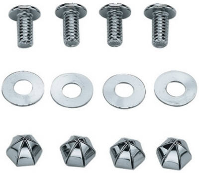 License Plate Bolt & Nut, 4-Pk.