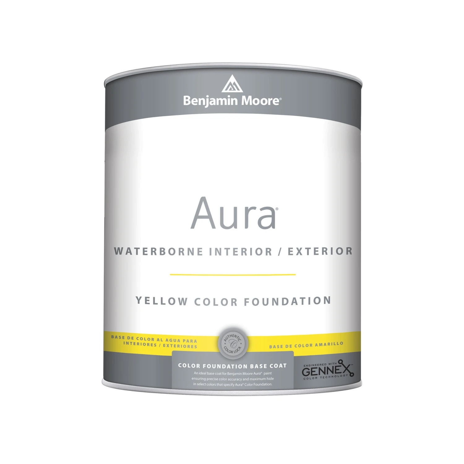 Aura Eggshell Yellow Tint Base Paint 1 Quart For Interior And Exterior