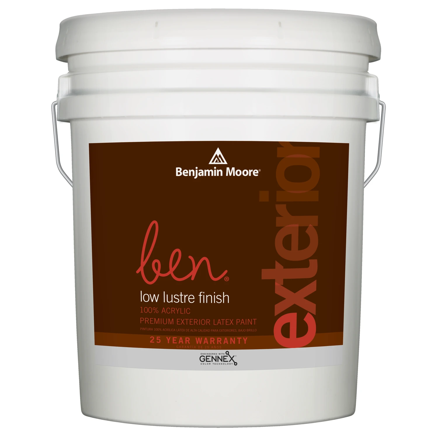 Ben Low Luster Tintable Base 2 Exterior Paint 5 Gallon