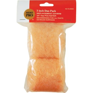 00203 3" X 0.75" Nap Polyester Duo Pack For Smooth Finishes