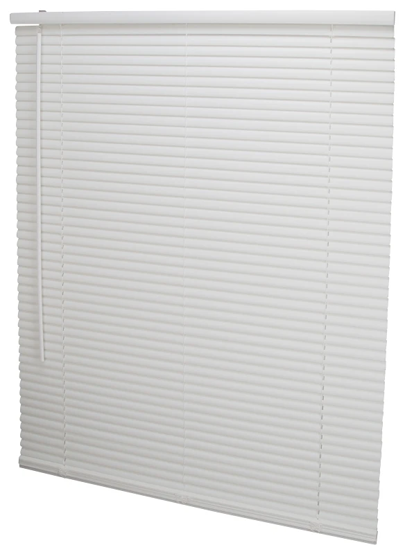 Pvcmb-12a Cordless Vinyl Mini Blinds, 64" L X 39" W, White
