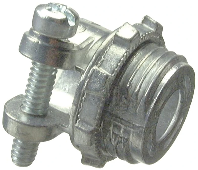 1 Inch Flexible Metal Conduit Squeeze Connector For Electrical Applications