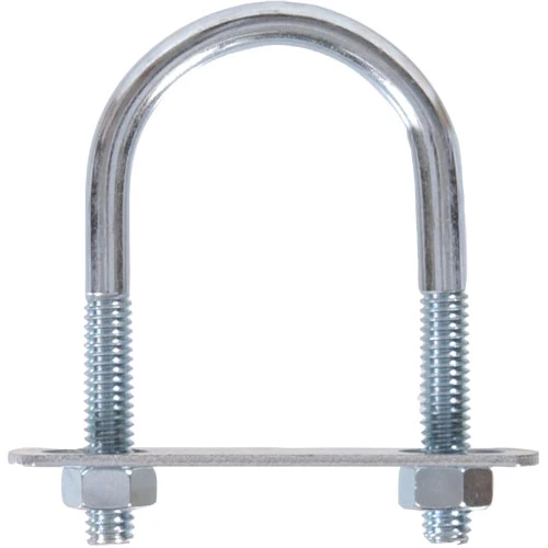 320836 Zinc Plated U-Bolt, 0.25 x 3.5 x 2 in. - Pack of 5