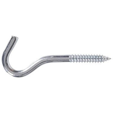 321806 Zinc Plated Hook Screw 5/16" X 4 1/2" - Durable And Versatile