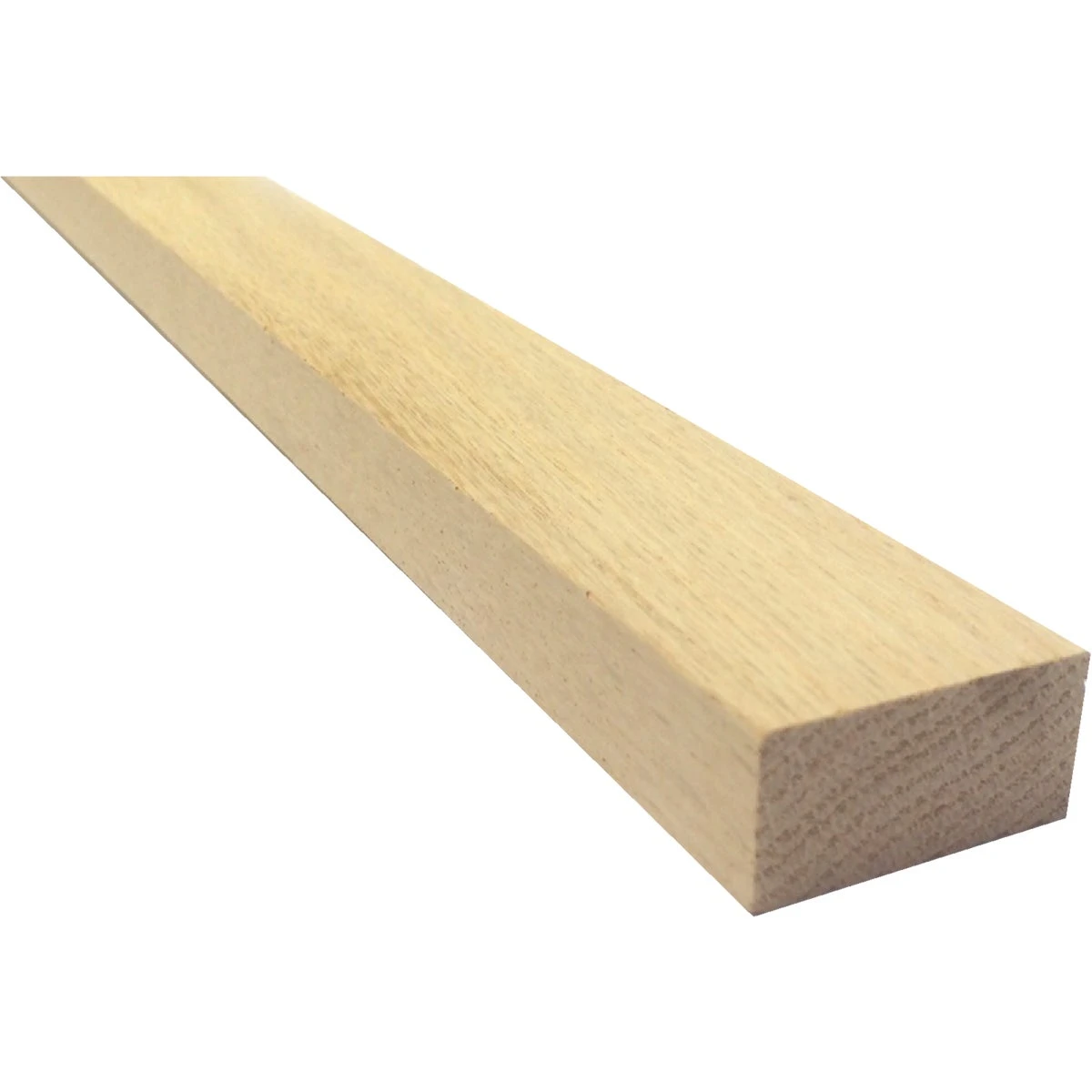 1 In. X 2 In. X 8 Ft. Red Oak Board - Select S4s Sanded Wood