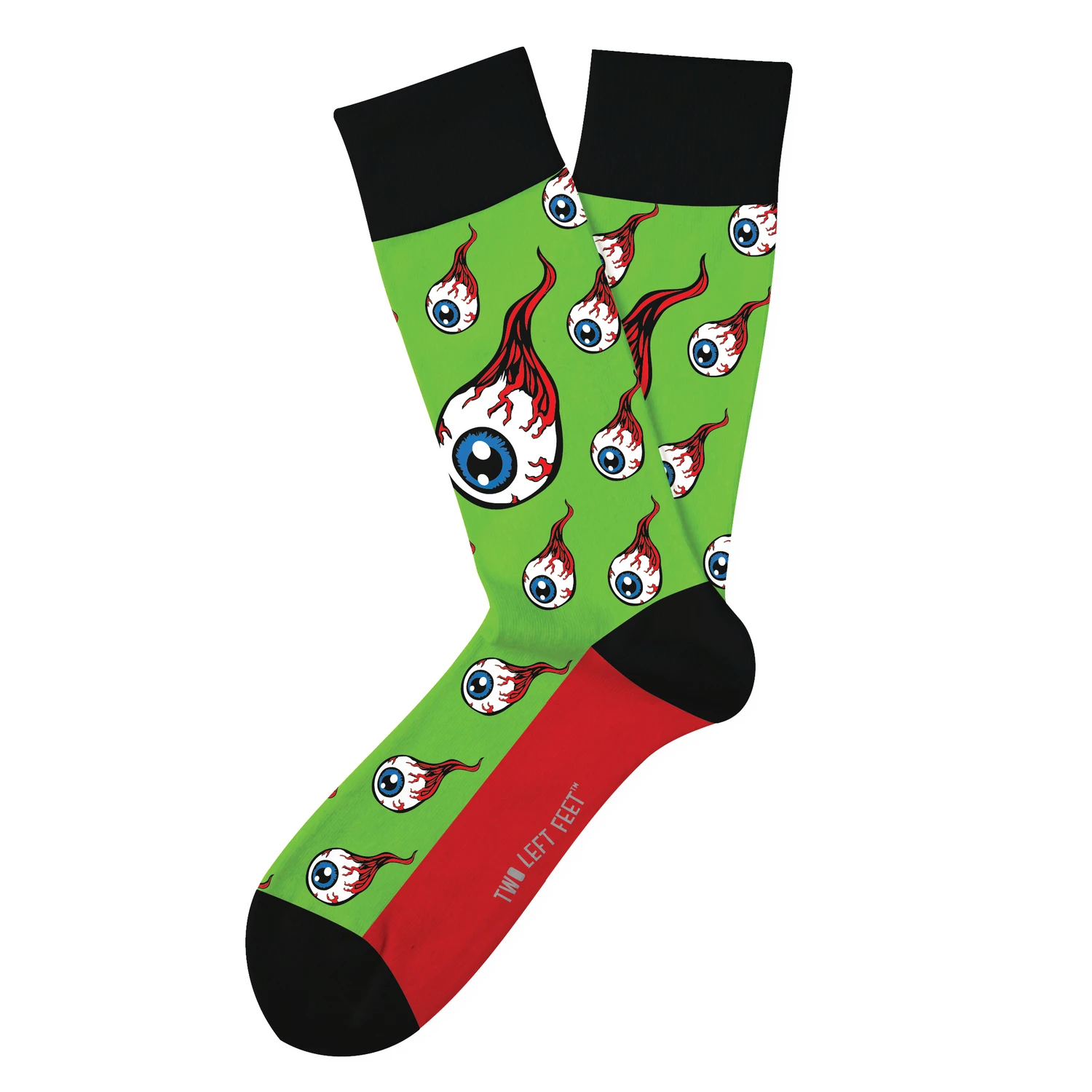 Two Left Feet Unisex Site For Sore Eyes Socks S/m Multicolored Six-style Assortment